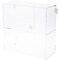 Plymor Clear Acrylic Rectangular Locking Display Case, 1 Shelf